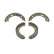 Brake Shoe Set, parking brake PREMIER FSB4058 Ferodo