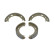 Brake Shoe Set, parking brake PREMIER FSB4058 Ferodo