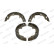 Brake Shoe Set, parking brake PREMIER FSB4059 Ferodo