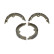Brake Shoe Set, parking brake PREMIER FSB4066 Ferodo, Thumbnail 2