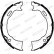 Brake Shoe Set, parking brake PREMIER FSB4070 Ferodo, Thumbnail 3