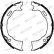 Brake Shoe Set, parking brake PREMIER FSB4070 Ferodo, Thumbnail 3