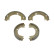 Brake Shoe Set, parking brake PREMIER FSB4073 Ferodo