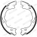 Brake Shoe Set, parking brake PREMIER FSB4087 Ferodo, Thumbnail 2
