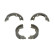 Brake Shoe Set, parking brake PREMIER FSB4099 Ferodo