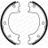 Brake Shoe Set, parking brake PREMIER FSB4103 Ferodo, Thumbnail 2