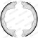 Brake Shoe Set, parking brake PREMIER FSB4169 Ferodo, Thumbnail 2