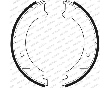 Brake Shoe Set, parking brake PREMIER FSB522 Ferodo, Image 3