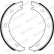 Brake Shoe Set, parking brake PREMIER FSB536 Ferodo, Thumbnail 3