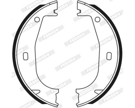 Brake Shoe Set, parking brake PREMIER FSB546 Ferodo, Image 3