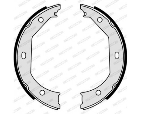 Brake Shoe Set, parking brake PREMIER FSB585 Ferodo, Image 2