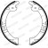Brake Shoe Set, parking brake PREMIER FSB597 Ferodo, Thumbnail 3