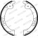 Brake Shoe Set, parking brake PREMIER FSB597 Ferodo, Thumbnail 3