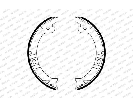 Brake Shoe Set, parking brake PREMIER FSB597 Ferodo, Image 2