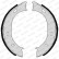 Brake Shoe Set, parking brake PREMIER FSB624 Ferodo, Thumbnail 3