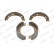 Brake Shoe Set, parking brake PREMIER FSB624 Ferodo