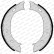 Brake Shoe Set, parking brake PREMIER FSB624 Ferodo, Thumbnail 3