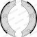 Brake Shoe Set, parking brake PREMIER FSB625 Ferodo, Thumbnail 3