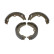Brake Shoe Set, parking brake PREMIER FSB647 Ferodo
