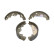 Brake Shoe Set, parking brake PREMIER FSB651 Ferodo