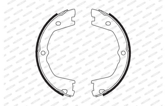 Brake Shoe Set, parking brake PREMIER FSB658 Ferodo, Image 2