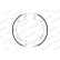 Brake Shoe Set, parking brake PREMIER FSB662 Ferodo, Thumbnail 2
