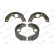 Brake Shoe Set, parking brake PREMIER FSB663 Ferodo