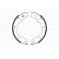 Brake Shoe Set, parking brake PREMIER FSB665 Ferodo, Thumbnail 2