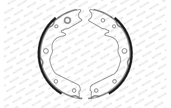 Brake Shoe Set, parking brake PREMIER FSB665 Ferodo, Image 2