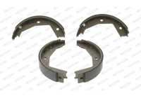 Brake Shoe Set, parking brake PREMIER FSB666 Ferodo