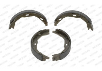 Brake Shoe Set, parking brake PREMIER FSB690 Ferodo