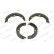 Brake Shoe Set, parking brake PREMIER FSB690 Ferodo