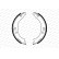 Brake Shoe Set, parking brake PREMIER FSB696 Ferodo, Thumbnail 2