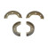 Brake Shoe Set, parking brake PREMIER FSB92 Ferodo