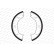 Brake Shoe Set, parking brake PREMIER FSB92 Ferodo, Thumbnail 2