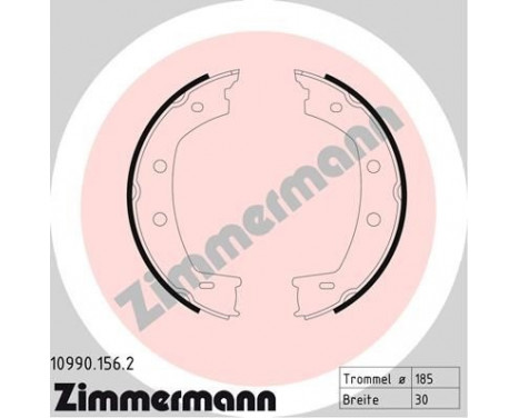 Brake Shoe Set, parking brake, Image 2