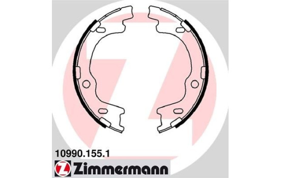Brake Shoe Set, parking brake, Image 2