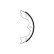 Brake Shoe Set, parking brake