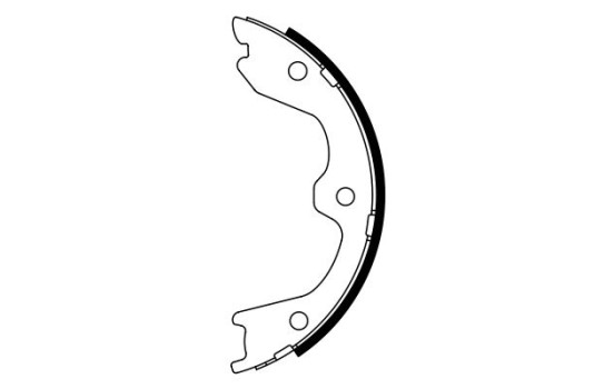 Brake Shoe Set, parking brake, Image 2