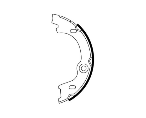 Brake Shoe Set, parking brake