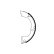 Brake Shoe Set, parking brake, Thumbnail 2