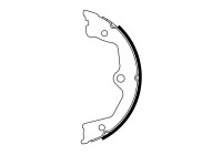 Brake Shoe Set, parking brake