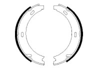 Brake Shoe Set, parking brake