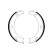 Brake Shoe Set, parking brake