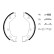 Brake Shoe Set, parking brake