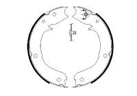 Brake Shoe Set, parking brake