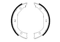 Brake Shoe Set, parking brake