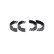 Brake Shoe Set, parking brake, Thumbnail 4