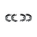 Brake Shoe Set, parking brake, Thumbnail 4