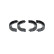 Brake Shoe Set, parking brake, Thumbnail 2